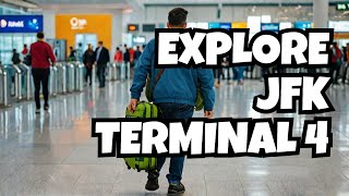 JFK Walking Tour Experience the REAL JFK Terminal 4 in 4K [upl. by Dis]