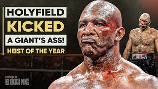 That Night Evander Holyfield KICKED A GIANT’S ASS …but After That He Was Vilely Robbed [upl. by Jaan]