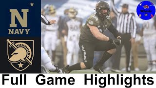 Army Navy Game Highlights 2020  College Football Week 15  2020 College Football Highlights [upl. by Niawtna]