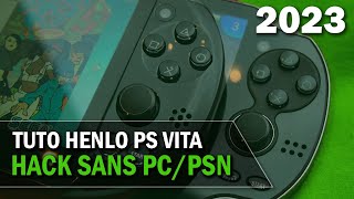 JAILBREAK PS VITA HENLO 374  Henkaku  Vitadeploy sans PC ni PSN màj 365 à 374 2023 PSTV FR [upl. by Ayram275]