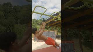 Jai bricolé streetworkout callisthenics defis challenge frontlever [upl. by Redienhcs390]