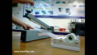 Bag Heat Sealer How to Seal Plastic Bags amp Poly Tubing [upl. by Roehm809]