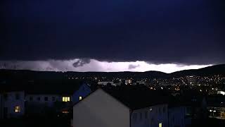 Aufziehendes Gewitter über Kulmbach [upl. by Henrik556]