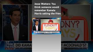 Jesse Watters We still have no idea if Kamala Harris made a McFlurry shorts [upl. by Harbed]