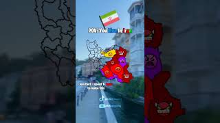 POV You Live In Iran mapping iran history geography shorts [upl. by Hephzipa]