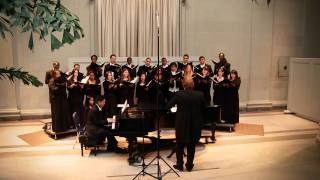 Aaron Coplands song Zions Walls sung by the ProMusica of Washington Adventist University [upl. by Eshman]