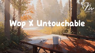 Wop X Untouchable Lyrics 抖音Tiktok version [upl. by Fachanan]