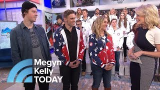 30 Team USA Olympic Hopefuls Discuss The Winter Olympic Games In PyeongChang  Megyn Kelly TODAY [upl. by Auoz4]