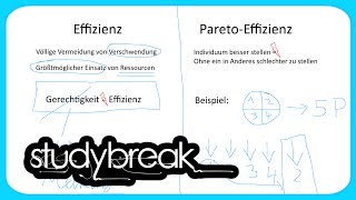 Effizienz ParetoEffizienz Gerechtigkeit  Grundbegriffe der Wirtschaftslehre [upl. by Otrebireh]