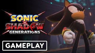 Sonic X Shadow Generations  Official Space Colony Ark amp Biolizard Boss Fight Gameplay  IGN Live [upl. by Aetnahs]