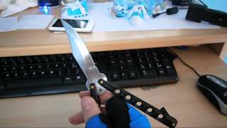 Tutorial italiano BASE apertura e chiusura  balisong  coltello a farfalla [upl. by Brelje138]