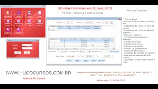 Sistema Financeiro com Access  Aula 02  Criando as tabelas do sistema [upl. by Viviyan123]