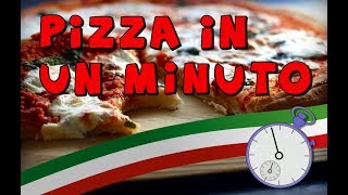 Pizza in un minuto con forno a gas [upl. by Wei]