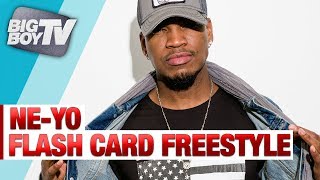 NeYo amp Big Boy Go Back And Forth in Flash Card Freestyle [upl. by Enirehtakyram]