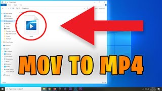 How to Convert Mov to Mp4 in Windows 10 FAST NO SOFTWARE 2020 [upl. by Alehtse598]