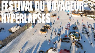 Festival du Voyageur aerial hyperlapses by drone in 4K 60FPS [upl. by Sufur133]