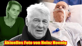 Aktuelles Foto von Heinz Hoenig Annika KärstenHoenig nimmt untröstlich Abschied von ihrem Mann [upl. by Mapel]