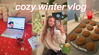 WINTER VLOG ❄️⛄️ christmas markets holiday baking cozy amp aesthetic [upl. by Lerim]