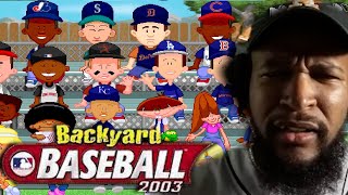 SEASON OPENER STARTING OFF WITH A BANG  Backyard Baseball 2003 [upl. by Ottie]