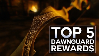 Skyrim  Top 5 Quest Rewards Dawnguard [upl. by Vassaux]