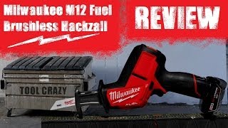 Milwaukee M12 Fuel Brushless Hackzall Review CHZ [upl. by Messab163]