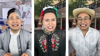 🥳🇲🇽Ramiro se vistió de MUJER para bailar con Emilio🇲🇽🥳 Los MEJORES TikToks de Diego Chávez🔥🥰❤️ [upl. by Ahsekin]