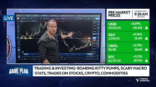 Trading amp Investing Roaring Kitty Pumps Scary Macro Stats Trades on Stocks Crypto Commodities [upl. by Loria]