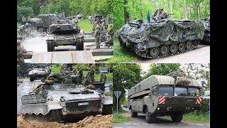 2017 Heidesturm Teil 33  Bundeswehr Manöver der Panzerlehrbrigade 9 [upl. by Ztnaj627]