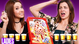 Ladies Try Playing Operation DRUNK [upl. by Harihat129]