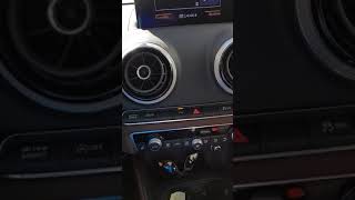 Audi A3 8v parking system automatic activation [upl. by Eadrahc135]