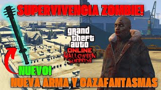 NUEVO EVENTO HALLOWEEN 2024 ZOMBIES EN NORTH YANKTON EN GTA 5 ONLINE Y NUEVA ARMA [upl. by Bernarr]