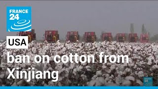 US ban on cotton from Chinas Xinjiang region takes effect • FRANCE 24 English [upl. by Saunder616]