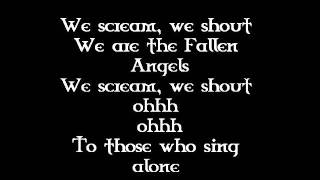 Black Veil Brides Fallen Angels lyrics [upl. by Yunfei]