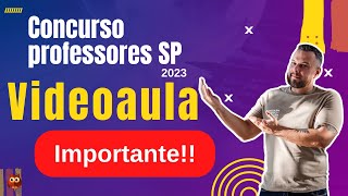 Como fazer videoaula para Concurso de Professores Estado de São Paulo  Prova Prática [upl. by Ettevroc]