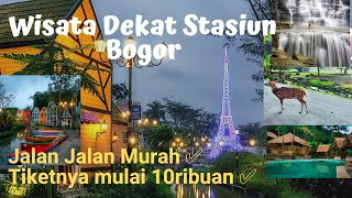 7 Wisata dekat Stasiun Bogor yang paling hits Jalan jalan murah di Bogor [upl. by Asinet]