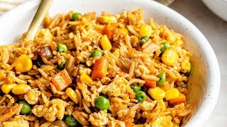 Veg Fried Rice Street Style Fried Rice Easy Fried Rice Recipe घर पर बाज़ार वाला वेज फ्राइड राइस [upl. by Llerrac319]