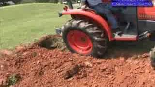 How to  Plow a Garden Single Bottom Plow 3pt Hitch [upl. by Killian431]