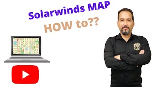 How to create Solarwinds MAP using SolarWinds Atlas orion maps solarwinds [upl. by Ailemap983]