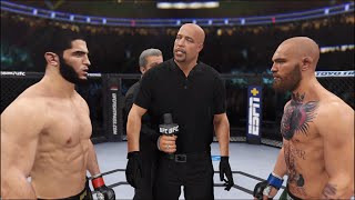 Islam Makhachev vs Conor McGregor  EA Sports UFC 4  Eagle Fights [upl. by Ydniw940]