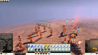 Total War Rome 2 Patch 7 Beta 1 v 1 Seleucid against Rome  Massacre by chariots and elephants [upl. by Kent]