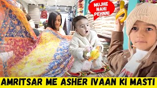 Asher ke liye kari JUTTI shopping in AMRITSAR [upl. by Iaht382]