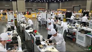 Skills USA Culinary Arts 8 Hour High School Competition Time Lapse [upl. by Eceirtal]