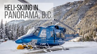 Heli Skiing in Panorama BC [upl. by Aslehc]