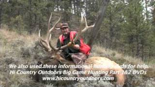 Trophy 350 class selfguided elk hunt in Eastern Montana Missouri River Breaks Country [upl. by Royall110]