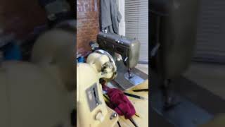 threading an old NOVUM sewing machine [upl. by Maillil]