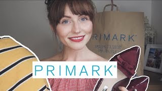 SUMMER PRIMARK HAUL JULY 2018  Sincerely Sophie [upl. by Knowling]