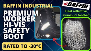 Baffin Premium Worker HiVis safety boot Unboxing review [upl. by Atneciv]