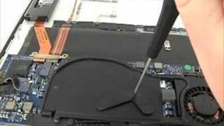 Macbook Air Repair  Heat Sink Removal [upl. by Oneil]