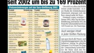 Der Euro ist ein Teuro  die wahre Inflation [upl. by Der]