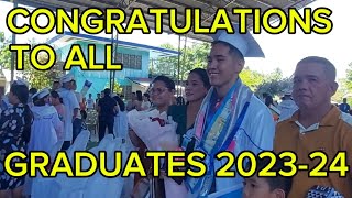 GRADUATION RITES OF MARYKNOLL HIGH SCHOOL OF ASUNCION INC DAVAO DEL NORTE PHILIPPINES [upl. by Auop]